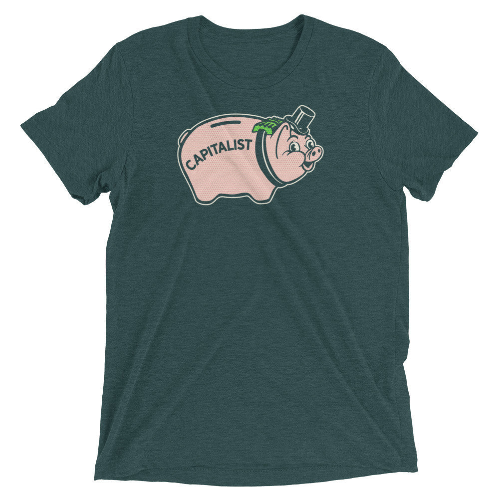 Capitalist Pig Tri-Blend T-Shirt