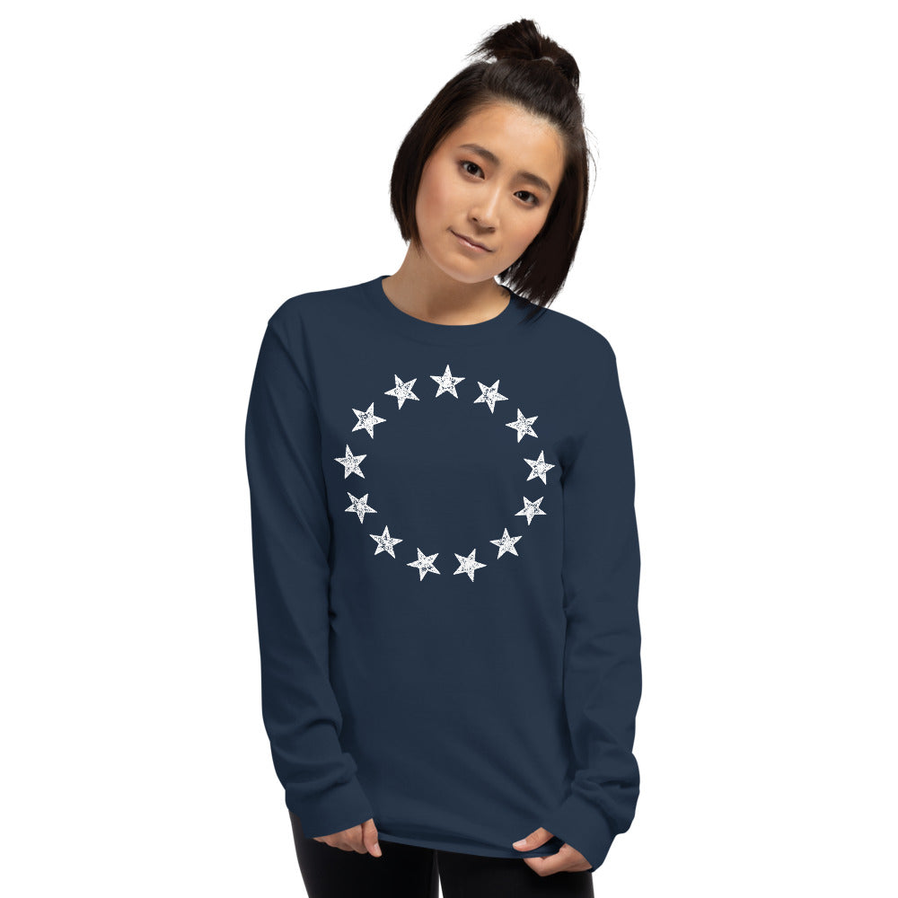 13 Stars Vintage Betsy Ross Long Sleeve T-Shirt