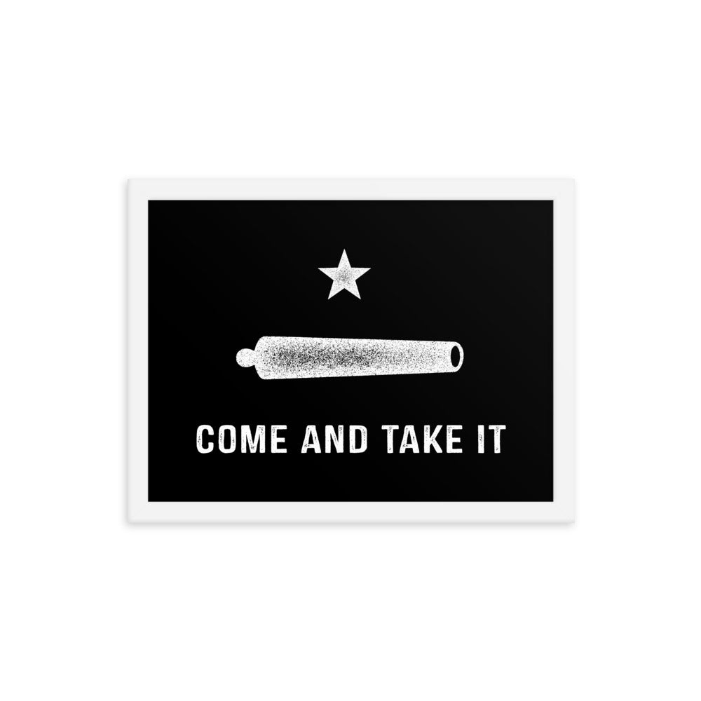 Gonzalez Come and Take It Framed Print