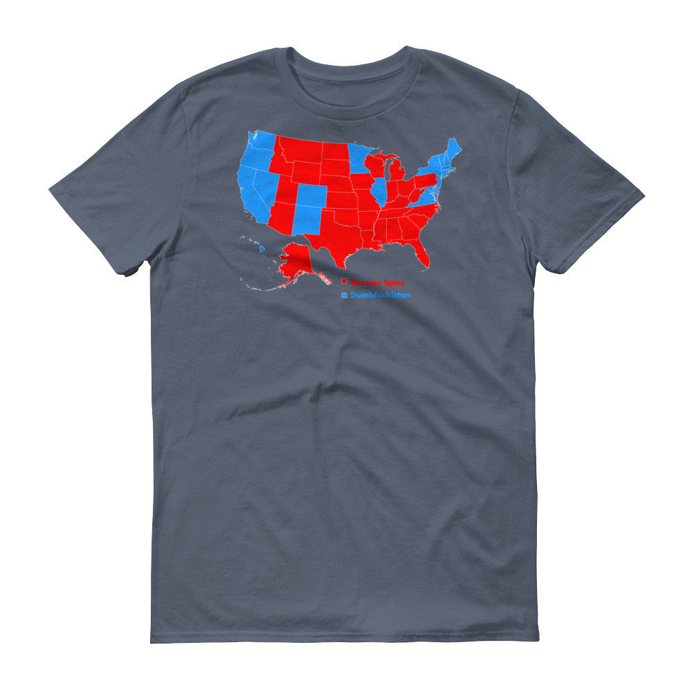 2016 Electoral Map According to the Internet Shirts