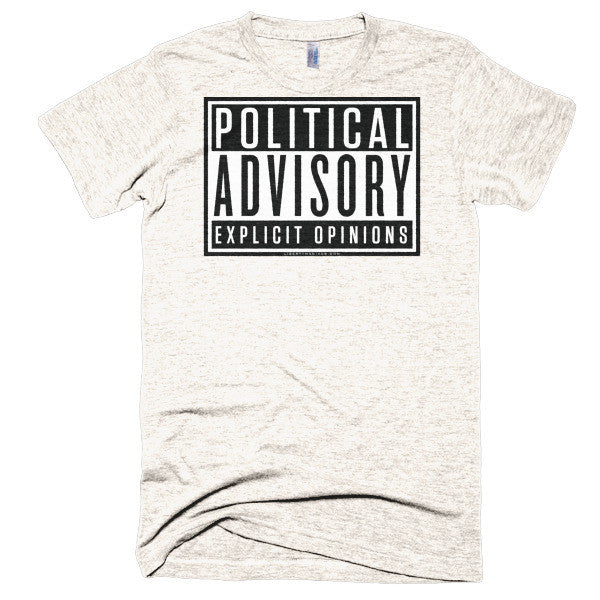 Political Advisory Triblend T-Shirt