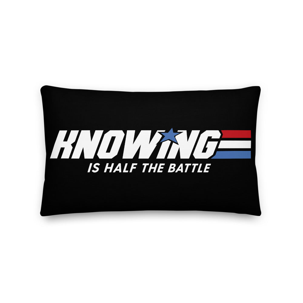 Half the Battle Premium Pillow