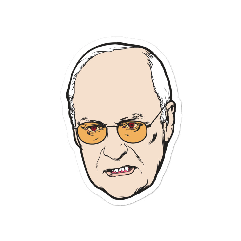 Dick Cheney Darklord Sticker