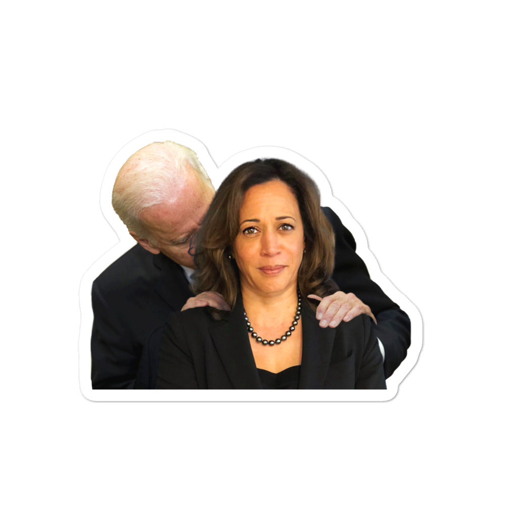 Biden Harris Sniff Sticker