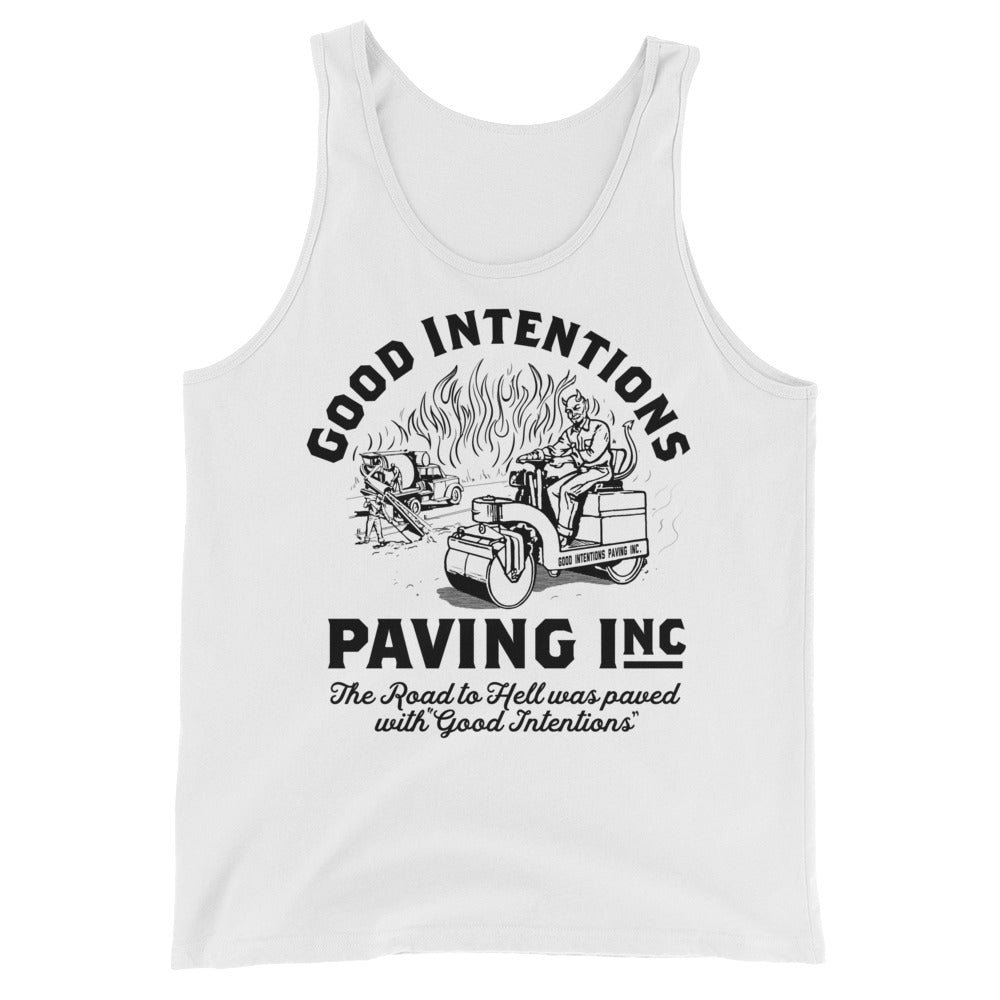Good Intentions Paving Company Tank Top