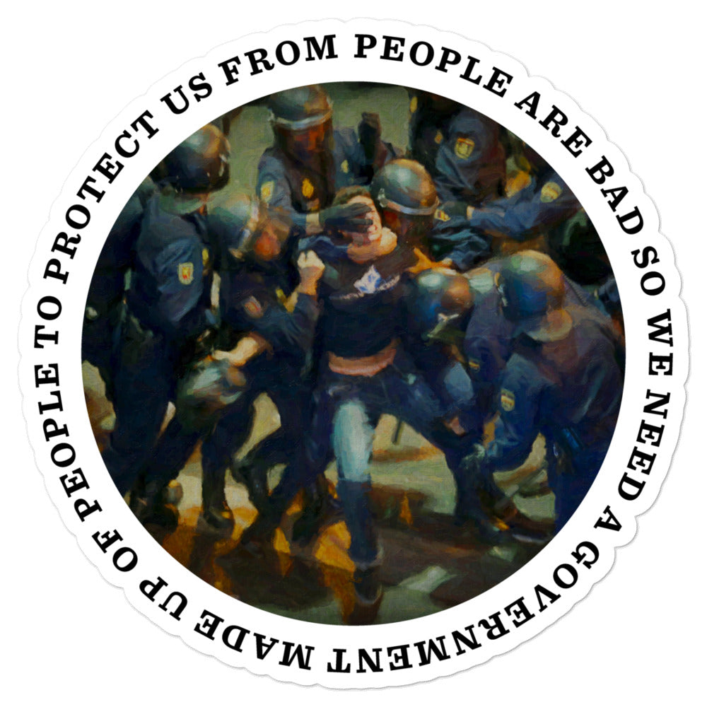 Circular Logic State Sticker