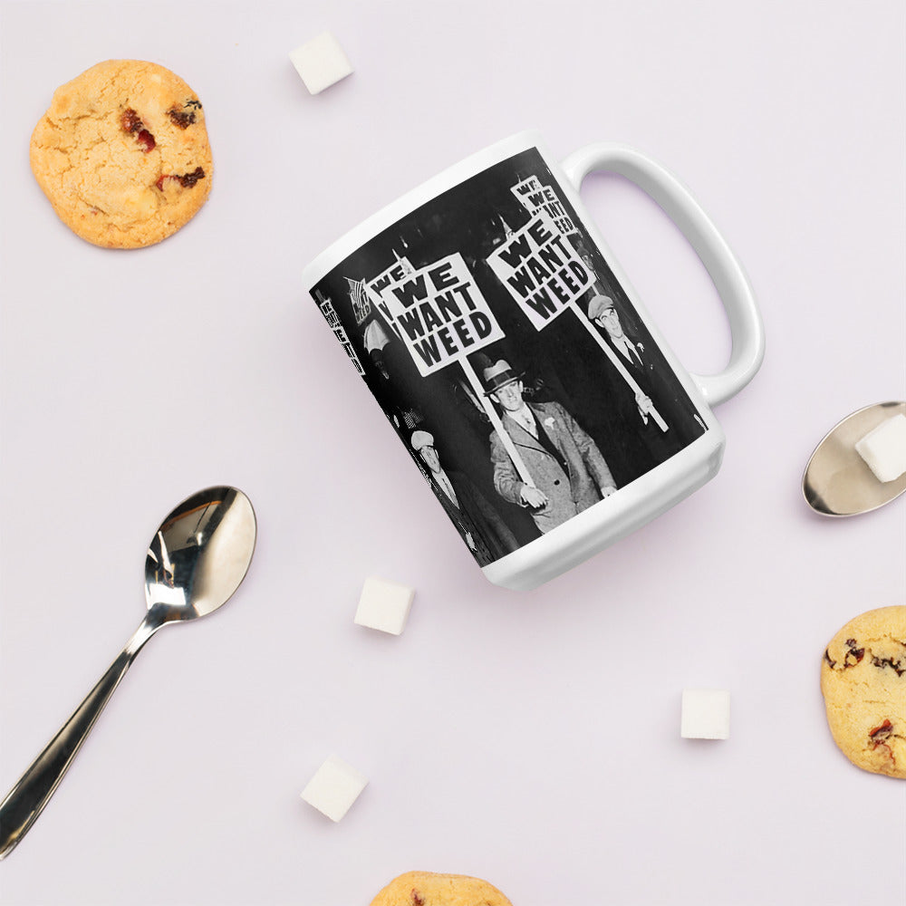 Weed Prohibition Marchers Mug