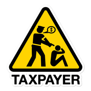 Taxpayer Warning Stickers