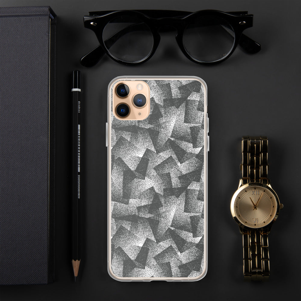 Stippled Abstraction iPhone Case