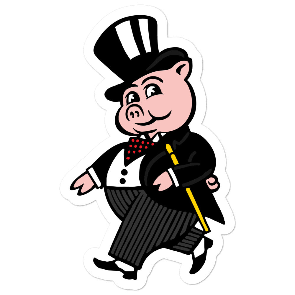 Capitalist Pig Sticker