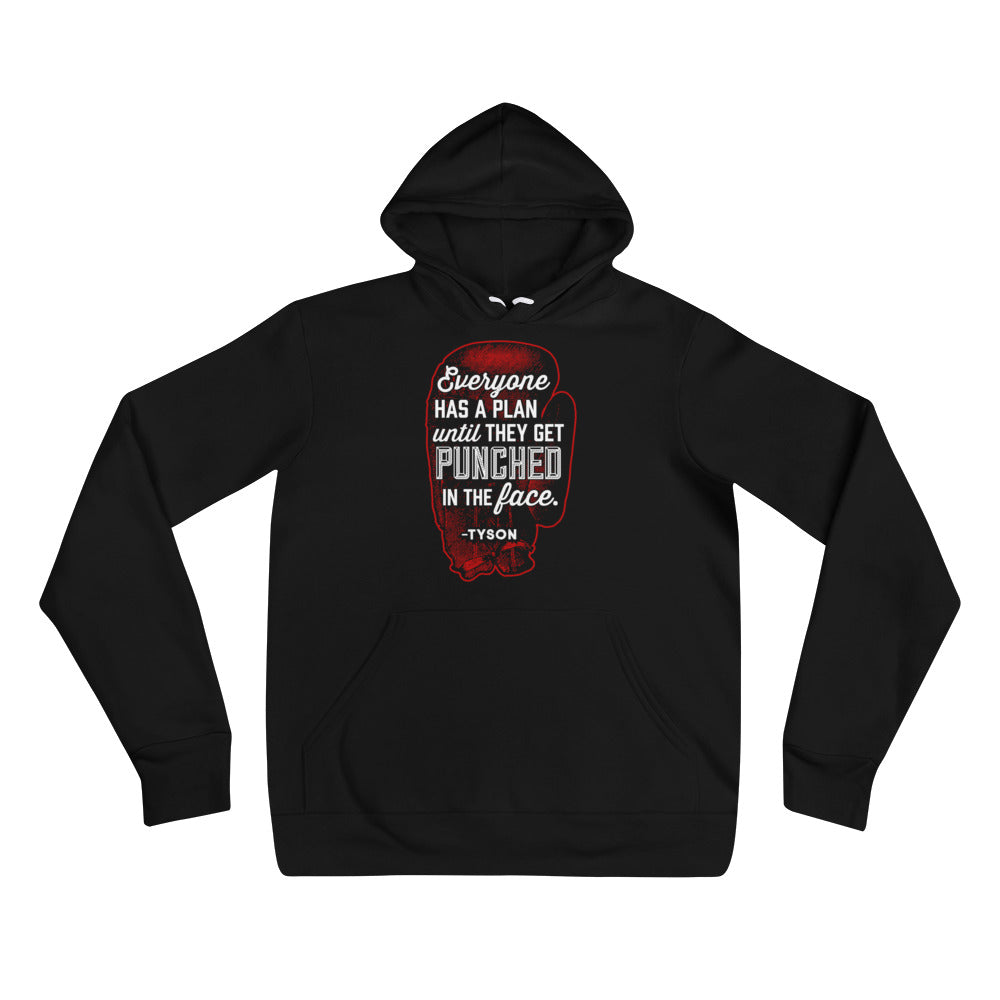 Everyone Has a Plan Sponge Fleece Unisex hoodie