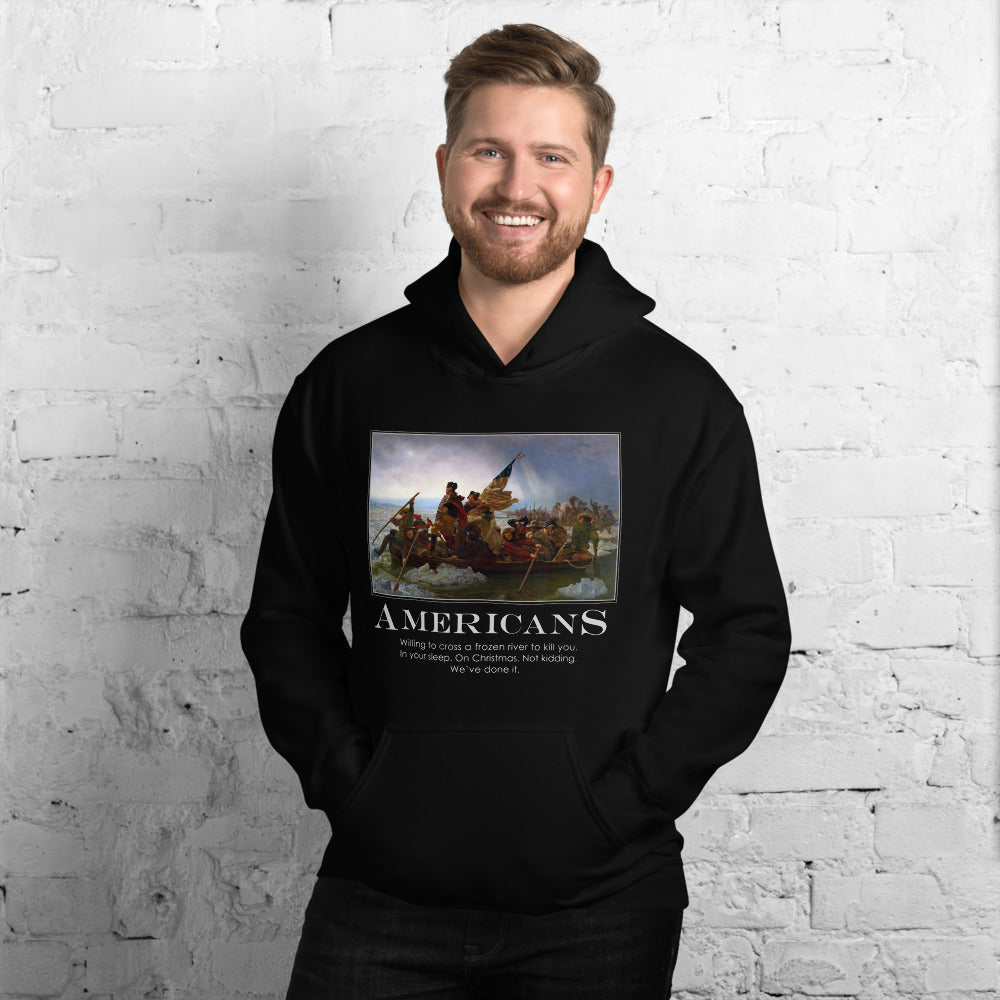Americans Unisex Hoodie Sweatshirt