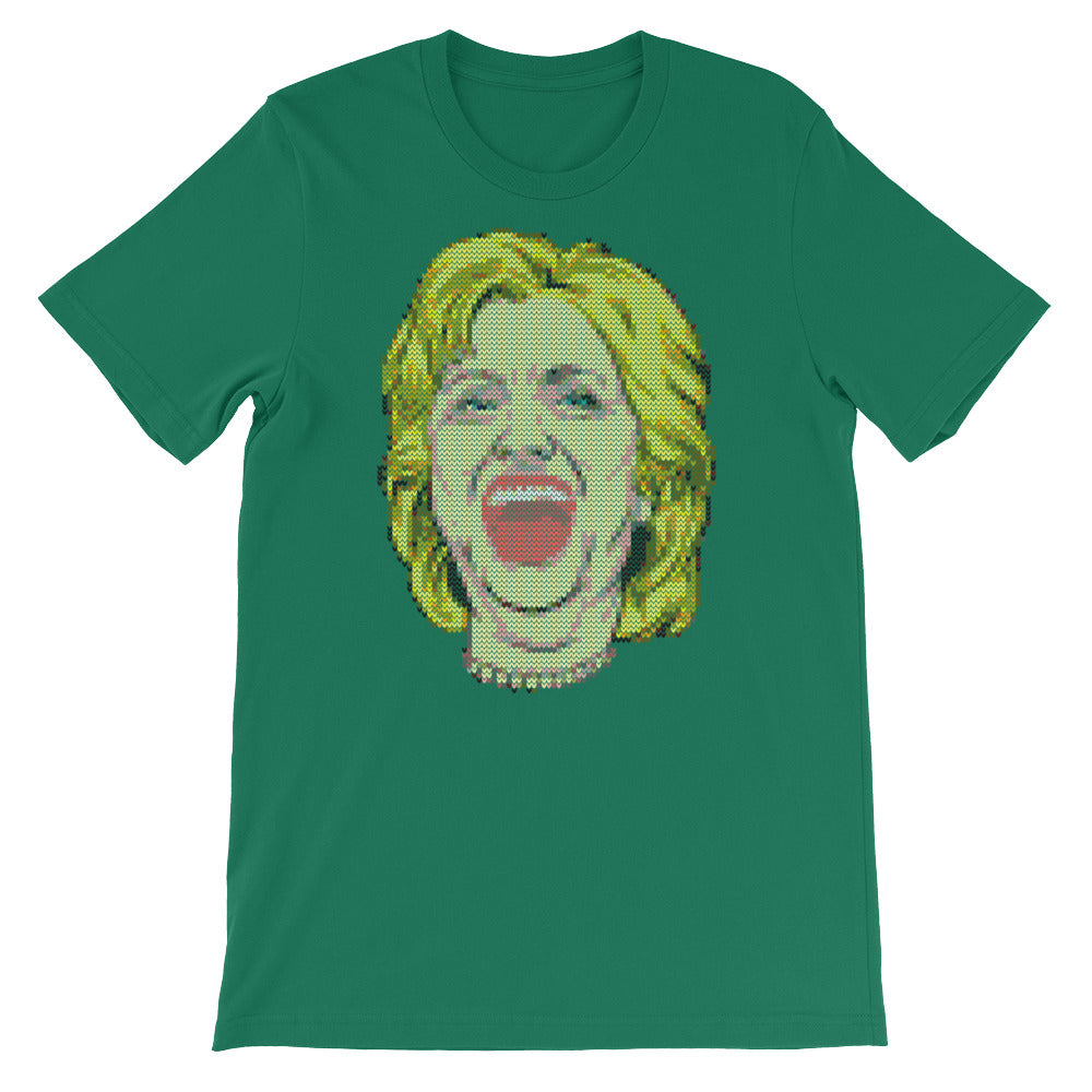 Hillary Clinton Faux Cackle Ugly Christmas Sweater Shirt