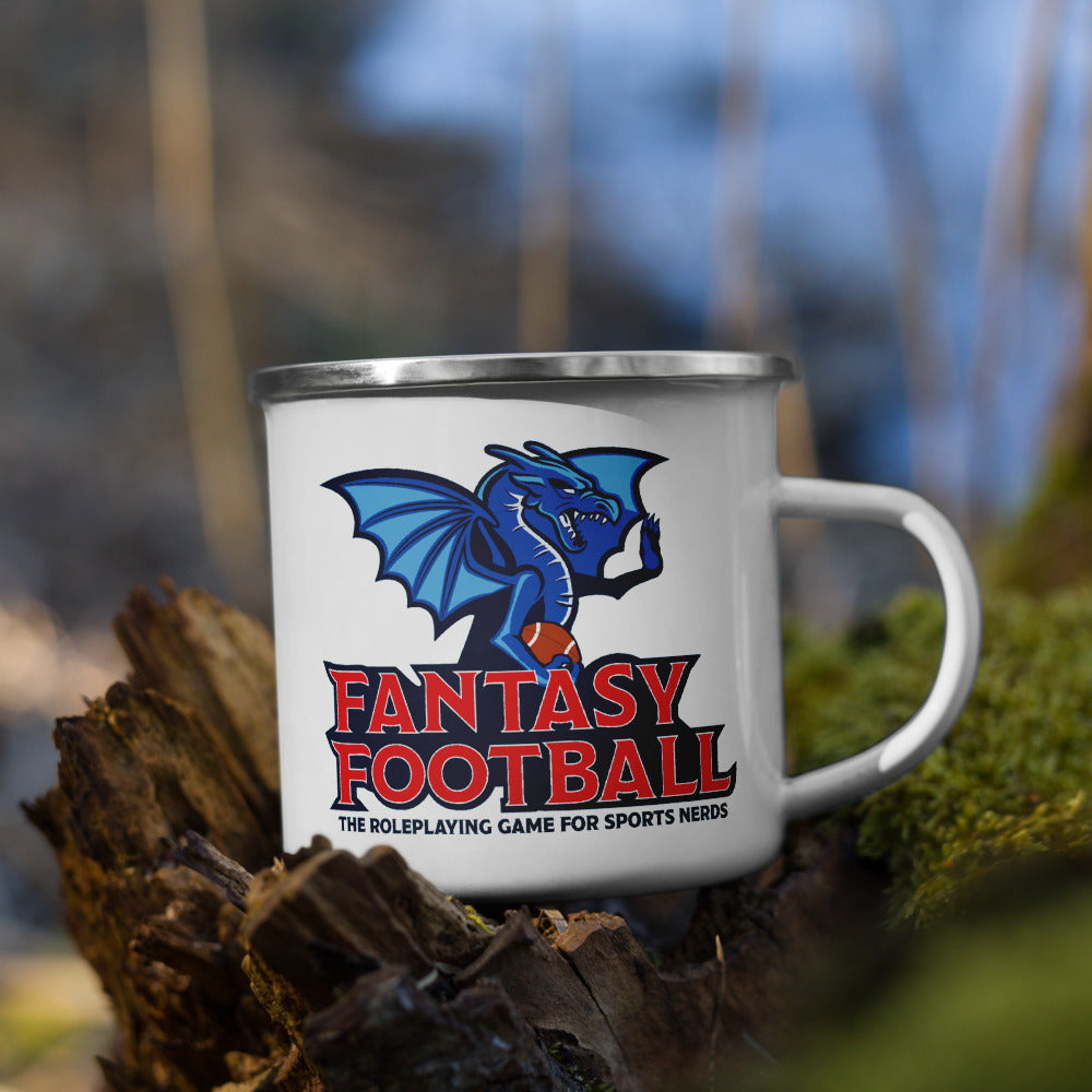 Fantasy Football Enamel Mug