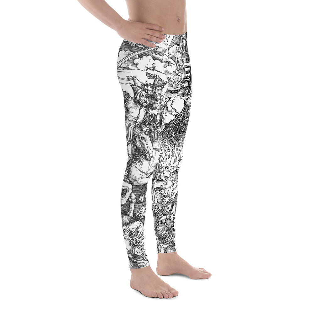 The Apocalypse by Albrecht Dürer Men's Leggings