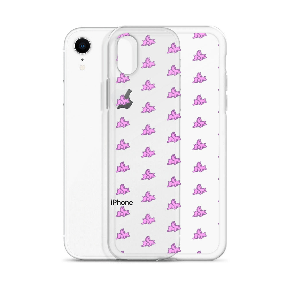 Pigs Fly iPhone Clear Case