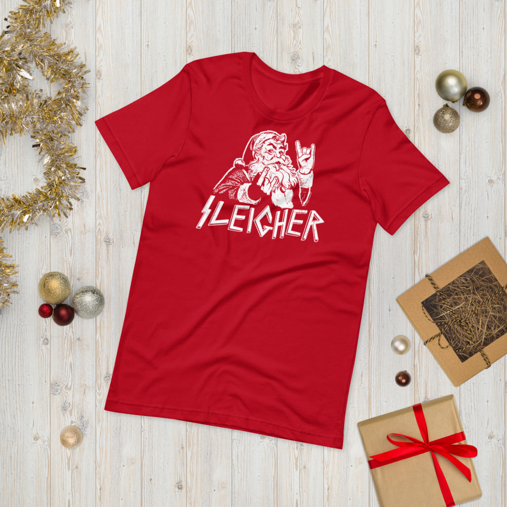 Sleigher Santa Claus Christmas T-Shirt