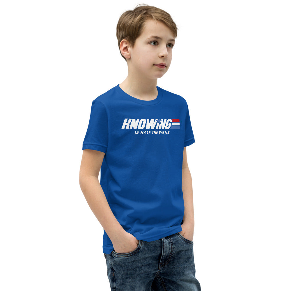 Knowing is Half the Battle Youth Short Sleeve T-Shirt