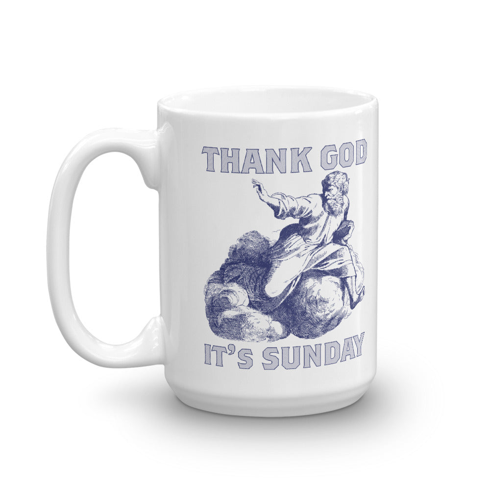 Thank God It&#39;s Sunday Mug