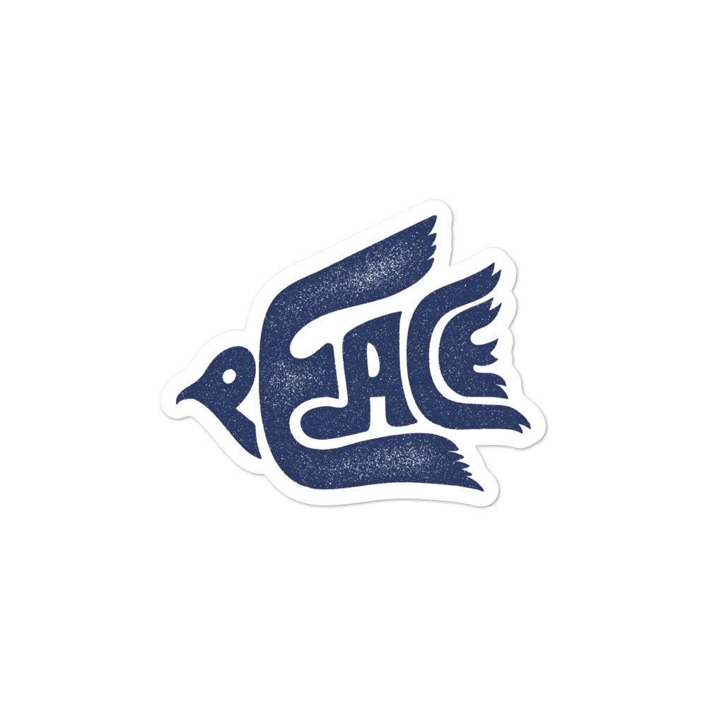 Peace Dove Die Cut Sticker