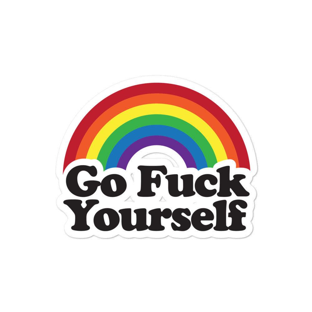 GFY Rainbow Stickers