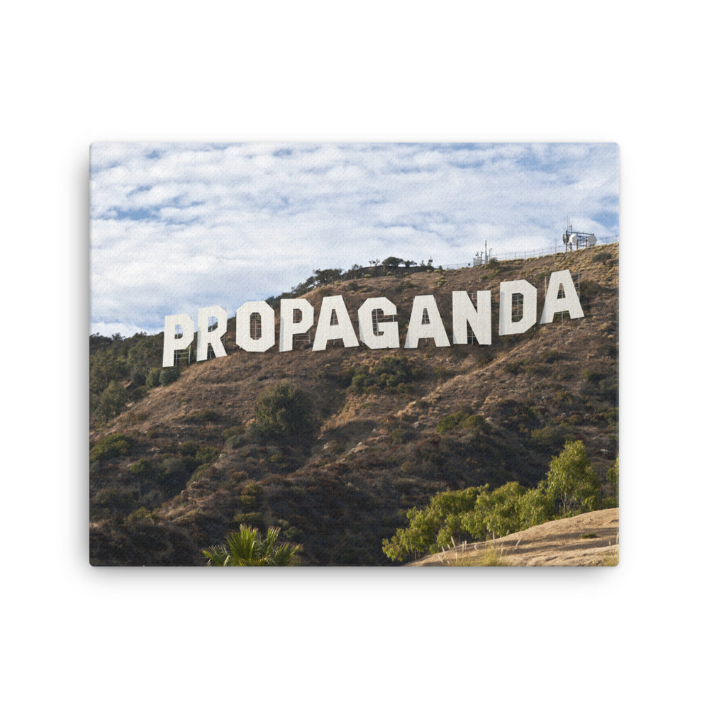 Hollywood Propaganda Canvas