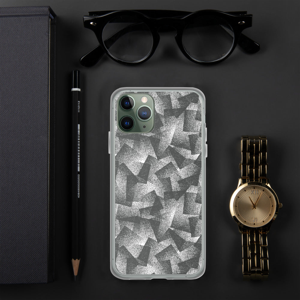 Stippled Abstraction iPhone Case