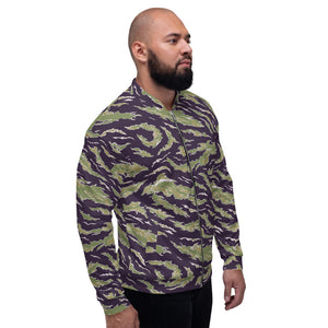 Tiger Stripe Jungle Camouflage Bomber Jacket - Liberty Maniacs