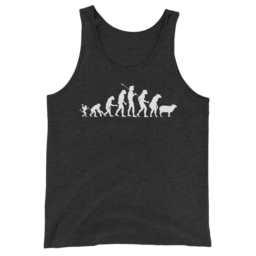 Evolution of Modern Man Trib-Blend Tank Top