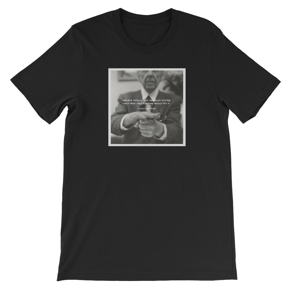 Frank Lloyd Wright Capitalism T-Shirt