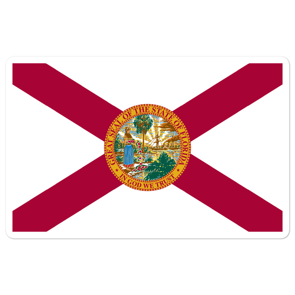 Florida State Flag Sticker