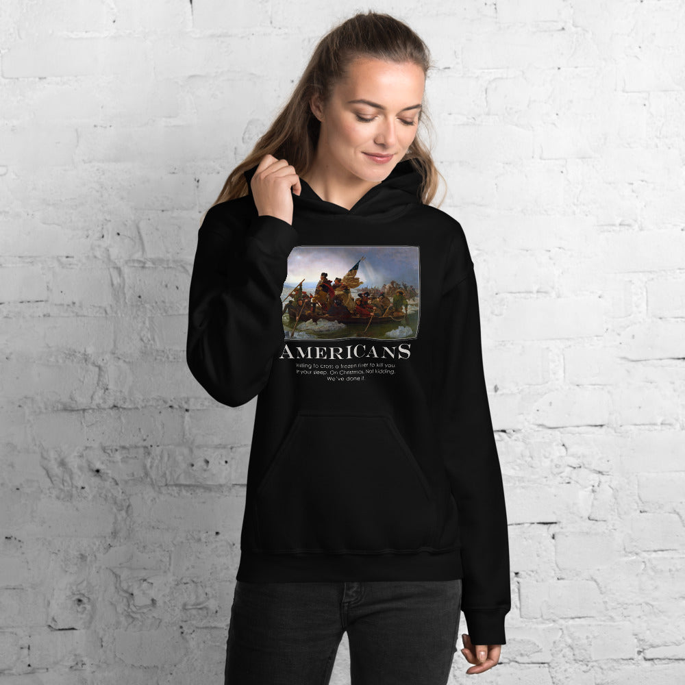 Americans Unisex Hoodie Sweatshirt