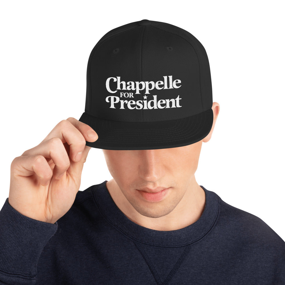 Chappelle for President Snapback Hat