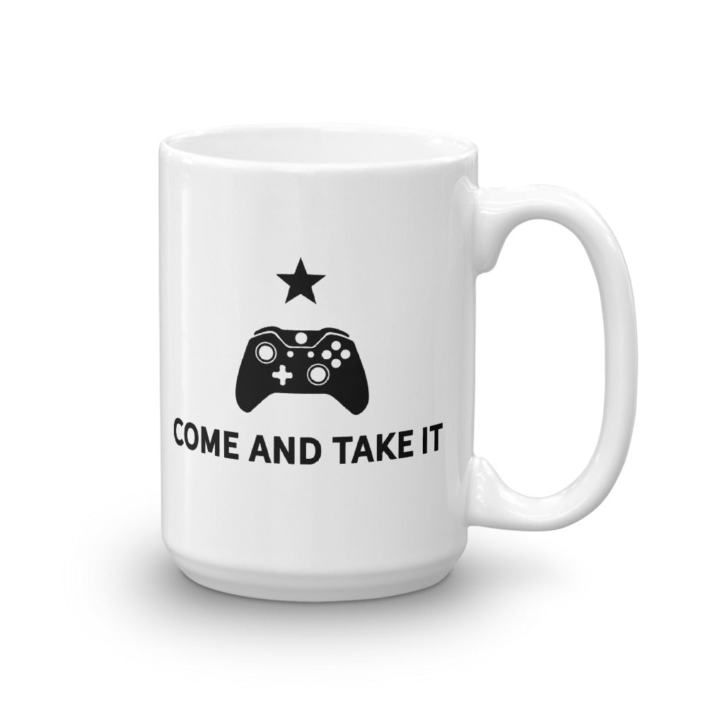 Come and Take It Video Game Controller Coffee Mug