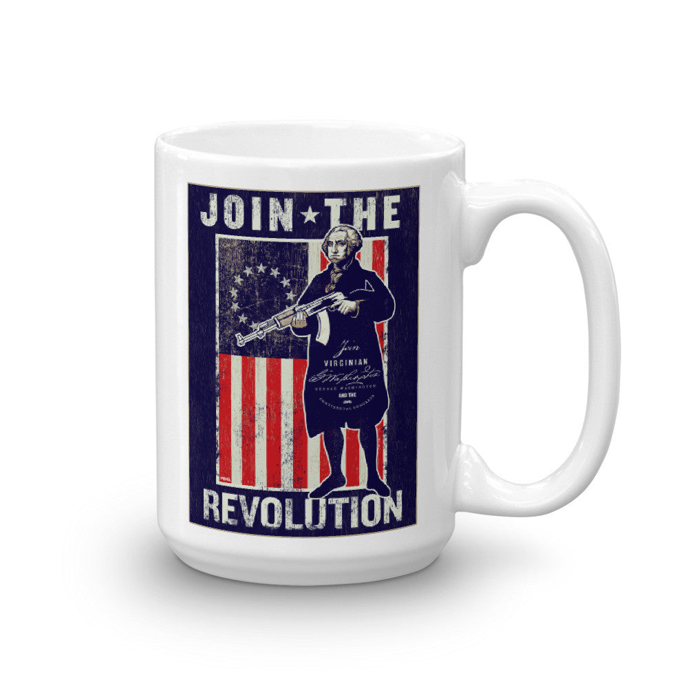 George Washington Join the Revolution Mug