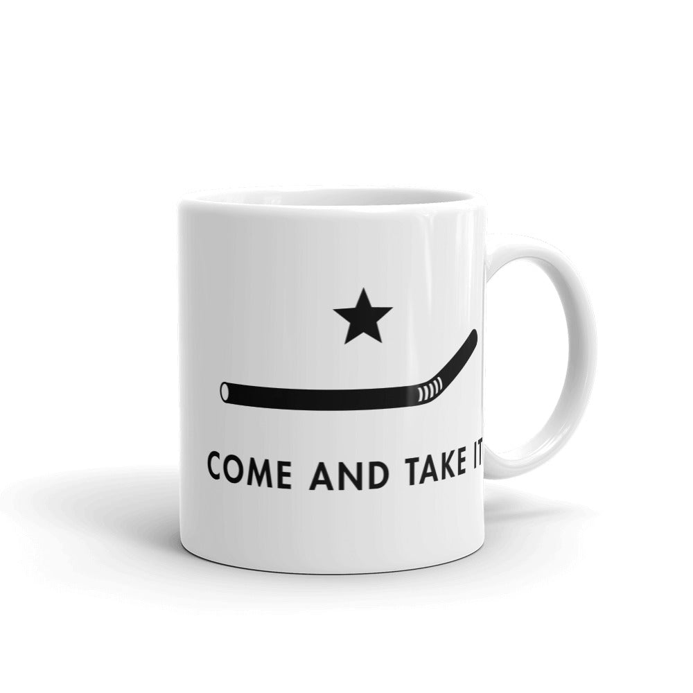 Plastic Straw Ban Come and Take it Parody Mug