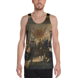 The Gassing of the Declaration of Independence Unisex Tank Top