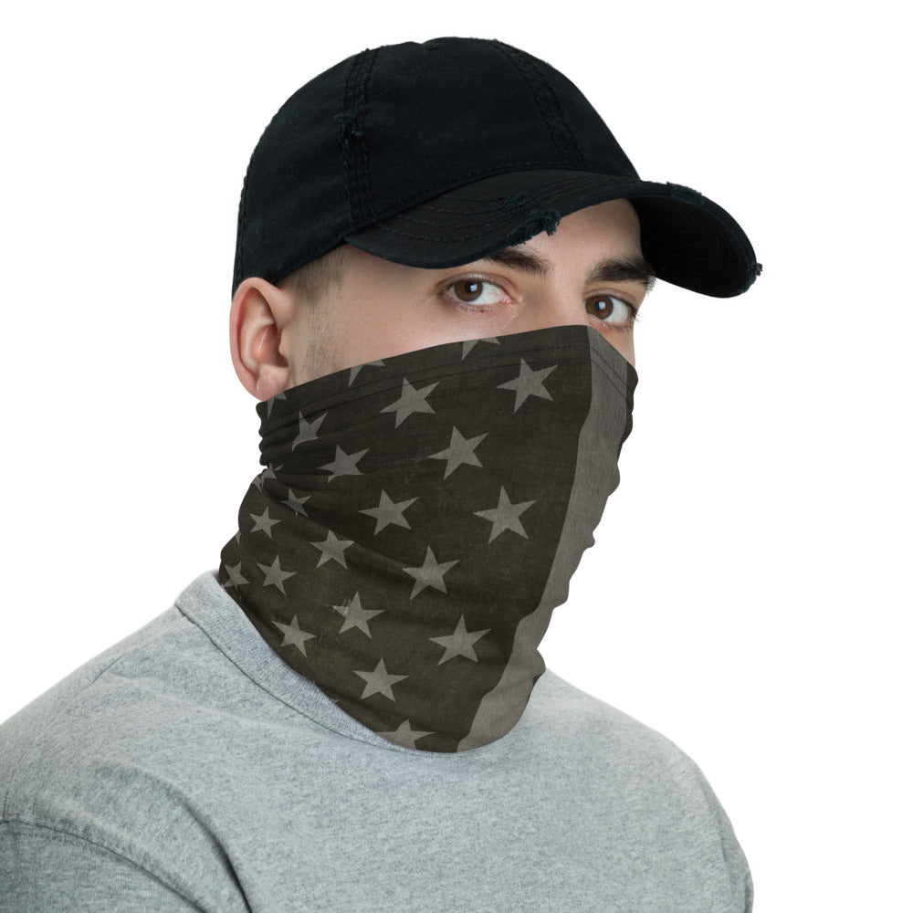 Night Tone American Flag Neck gaiter