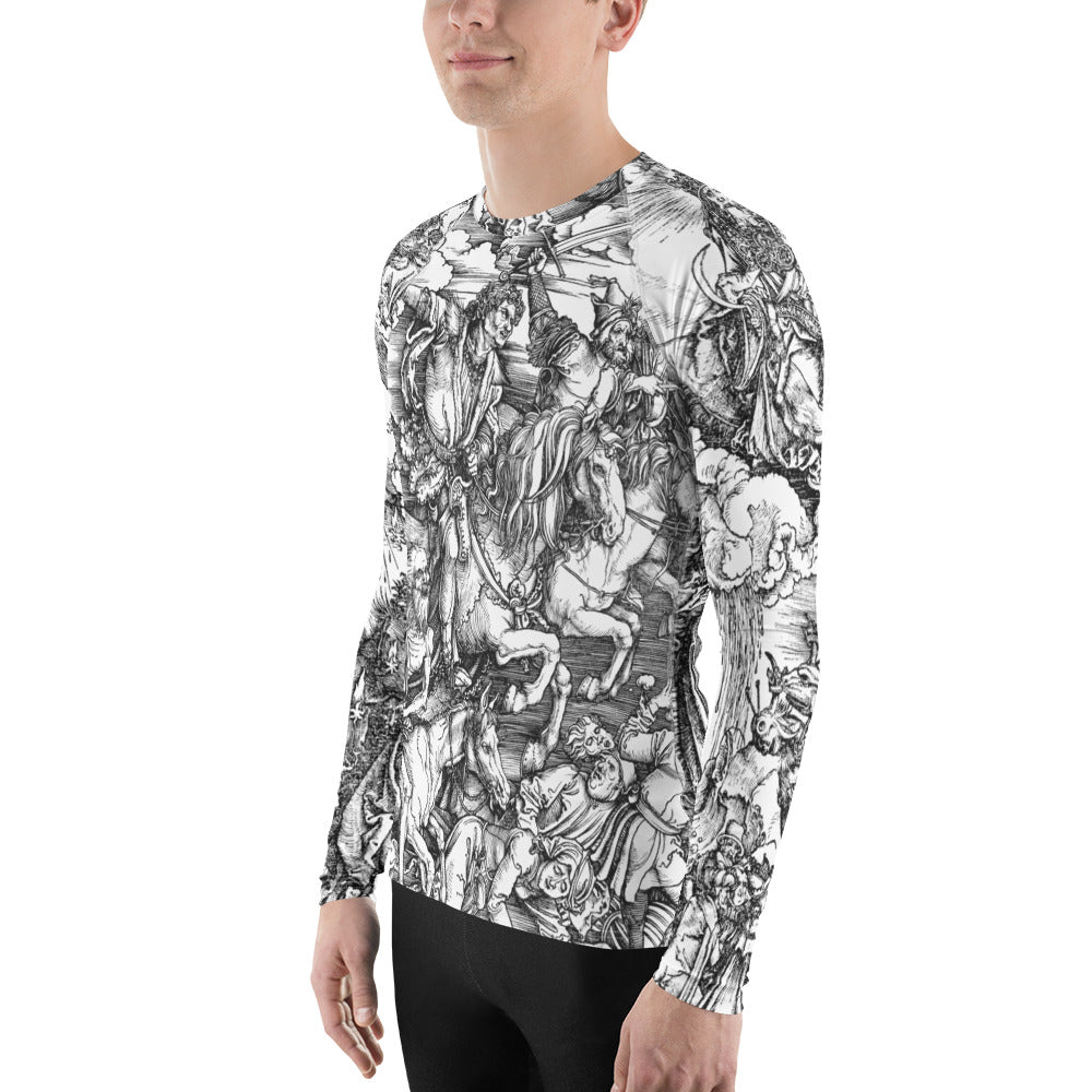 The Apocalypse by Albrecht Dürer Men&#39;s Rash Guard
