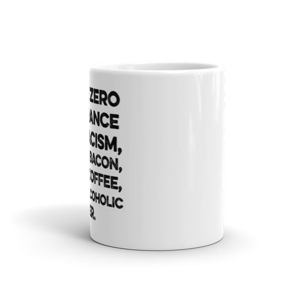 Zero Tolerance Coffee Mug