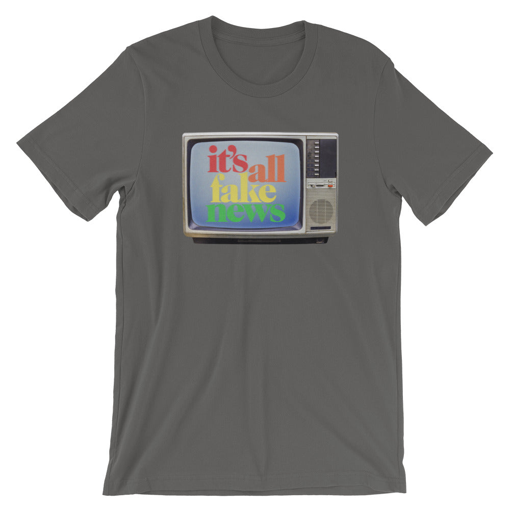 It's All Fake News Graphic T-Shirt