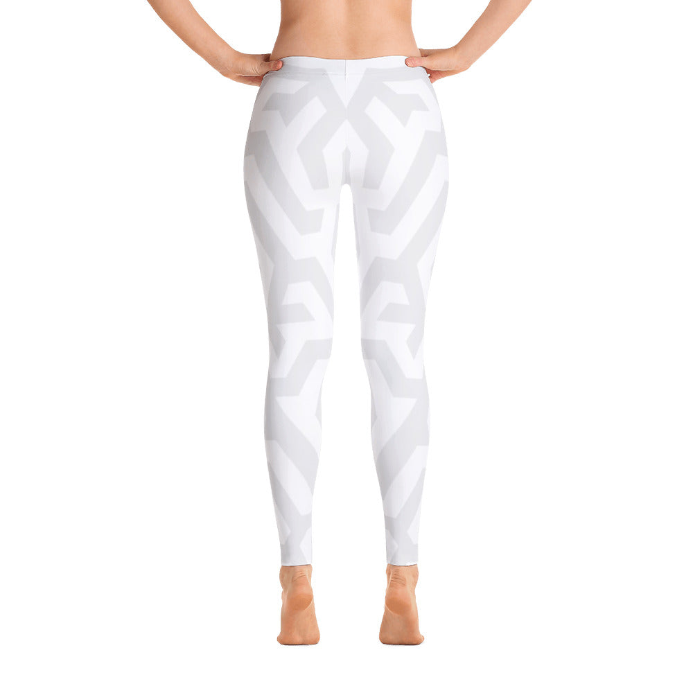 Snow Maze Handsewn Leggings