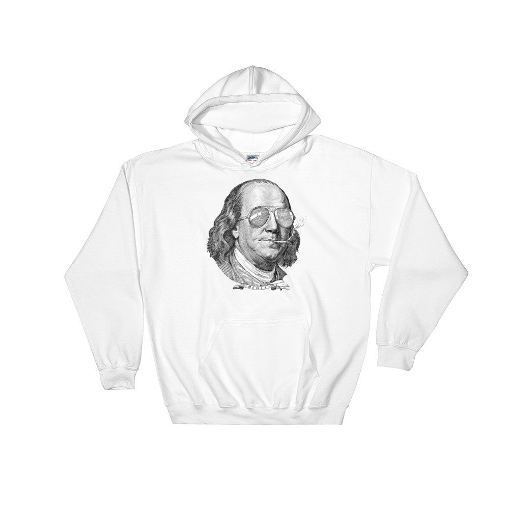 Ben Franklin Political Party Pullover Hooded Sweatshirt