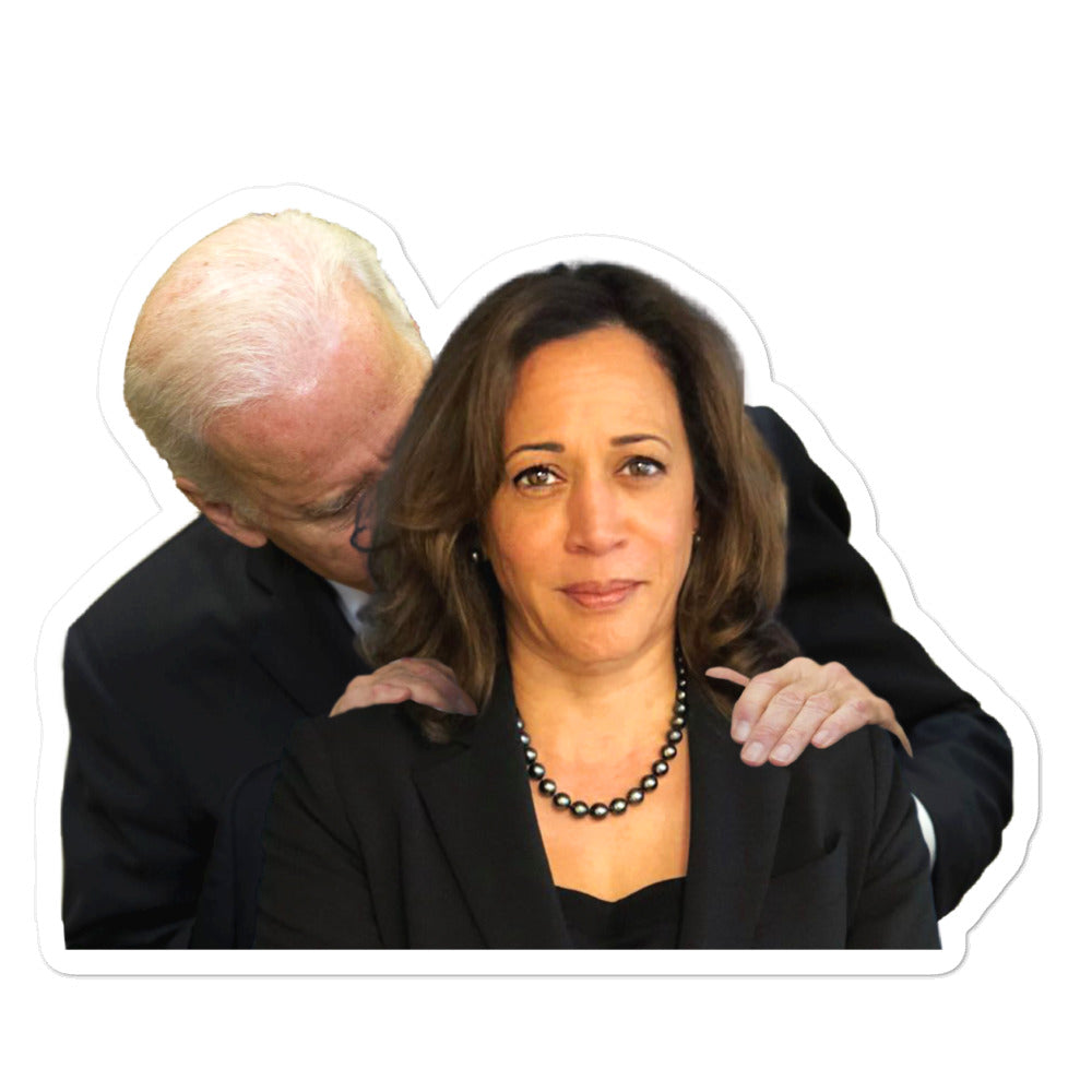Biden Harris Sniff Sticker