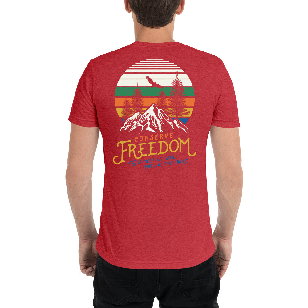 Conserve Freedom Tri-blend Performance T-Shirt