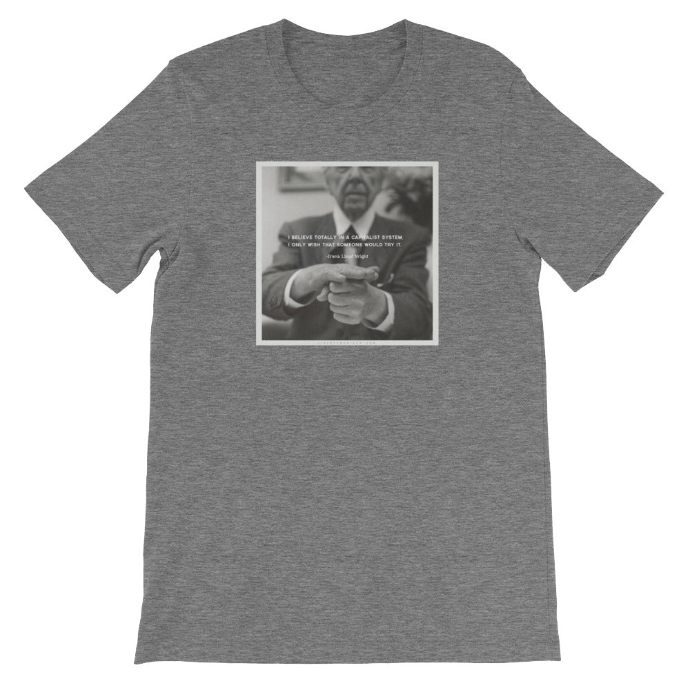 Frank Lloyd Wright Capitalism T-Shirt