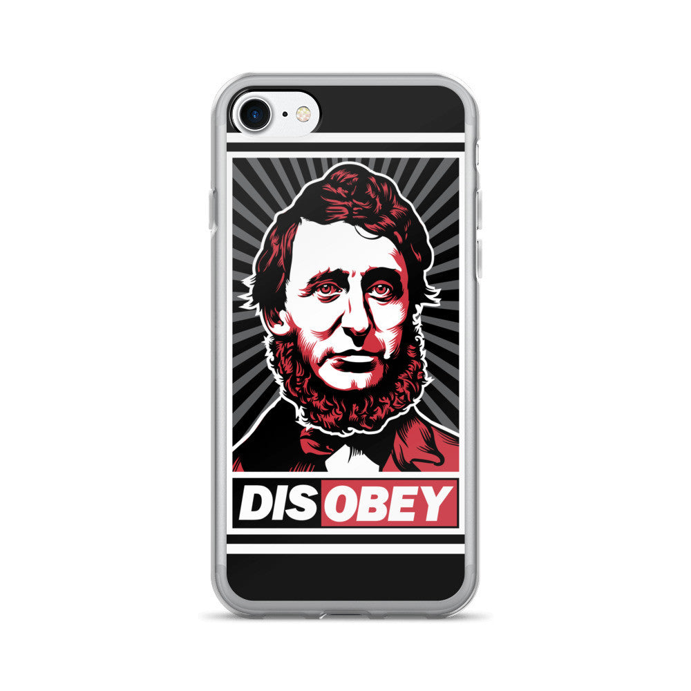 Henry David Thoreau Disobey iPhone 7/7 Plus Case