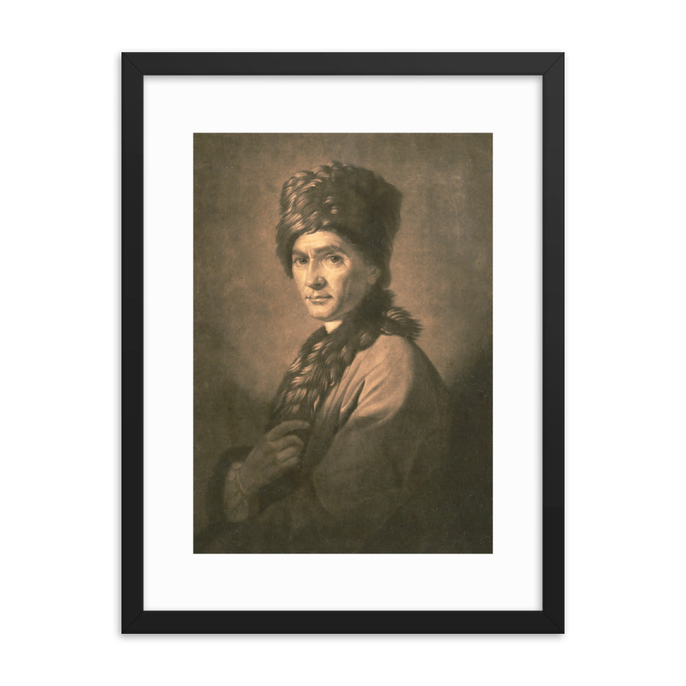 Jean-Jacques Rousseau Framed Print