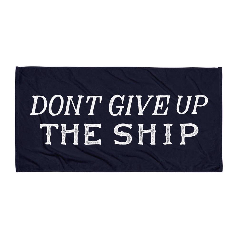 Don&#39;t Give Up The Ship Commodore Perry Beach Towel
