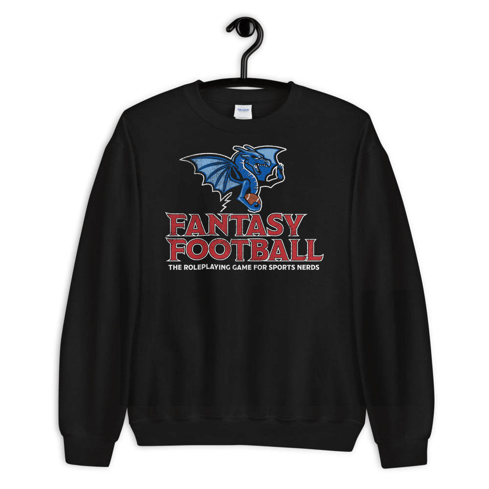 Fantasy Football Roleplaying The Game for Sports Nerds Crewneck Sweatshirt